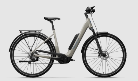 ADVANCED Trekking Plus Wave in Natural Grey Glossy, 45 cm, Bosch 545 Wh